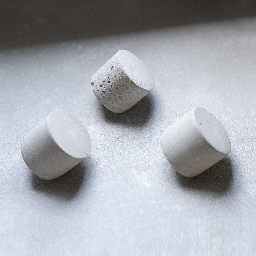 Form-s Three Borlotti Wedge Shaped Handles