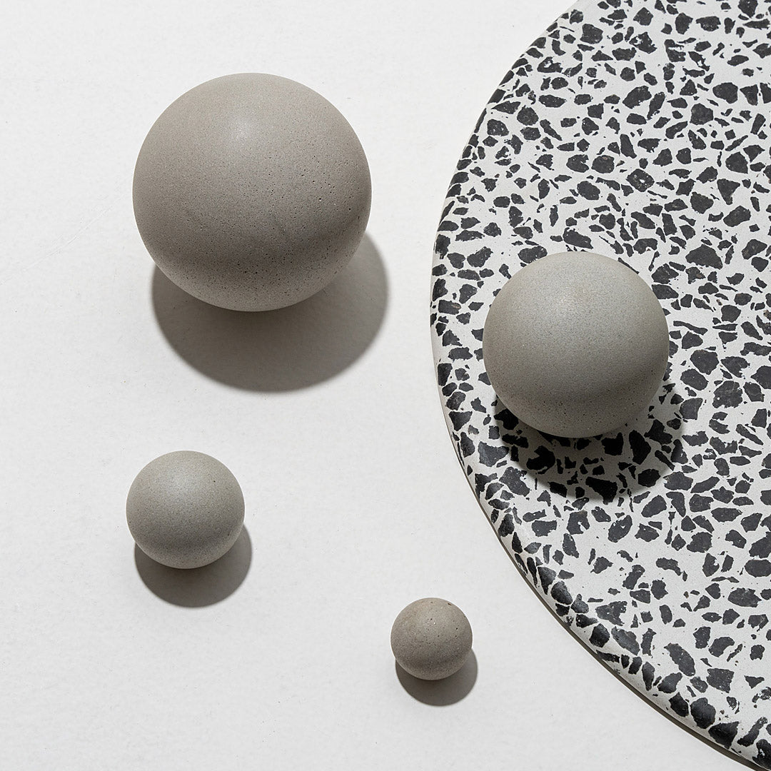 Form-s Feijoa alongside terrazzo