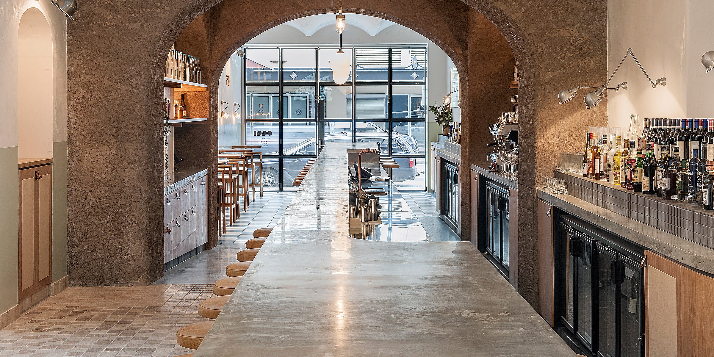 Form-s concrete, Osteria Oggi