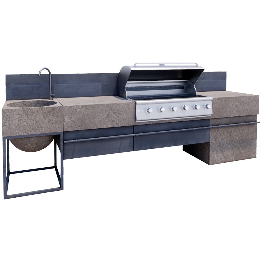 Form-s Porter Concrete BBQ