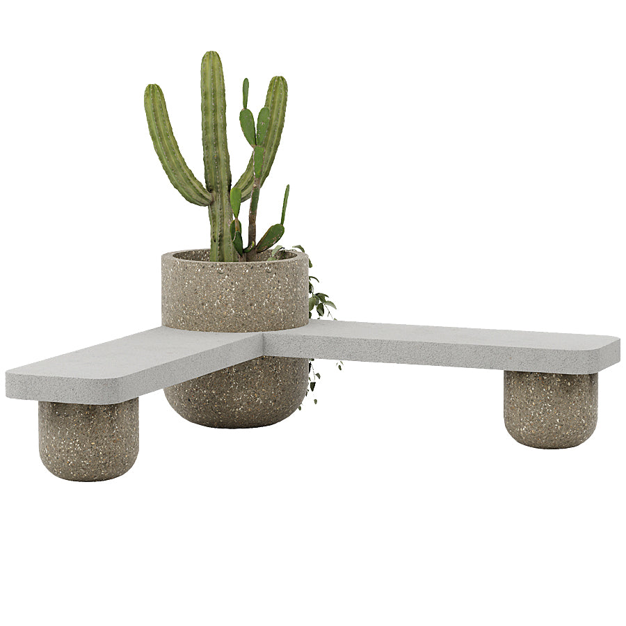 Form-s Souffle Planter and Bench
